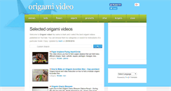 Desktop Screenshot of origamivideo.net